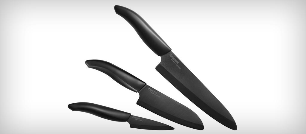 Kyocera Revolution 3-piece ceramic knife set