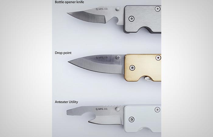 Mini Q Key Organizer blade types