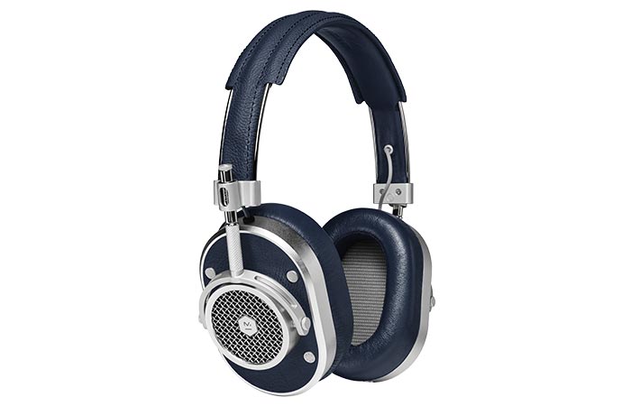 MH40 Headphones aluminum and steel