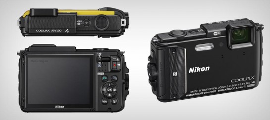 NIKON COOLPIX AW130 WATERPROOF AND SHOCKPROOF CAMERA