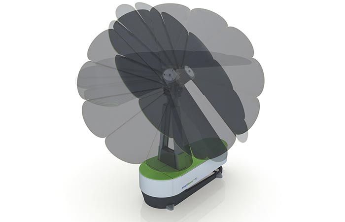 smartflower POP solar modular fan