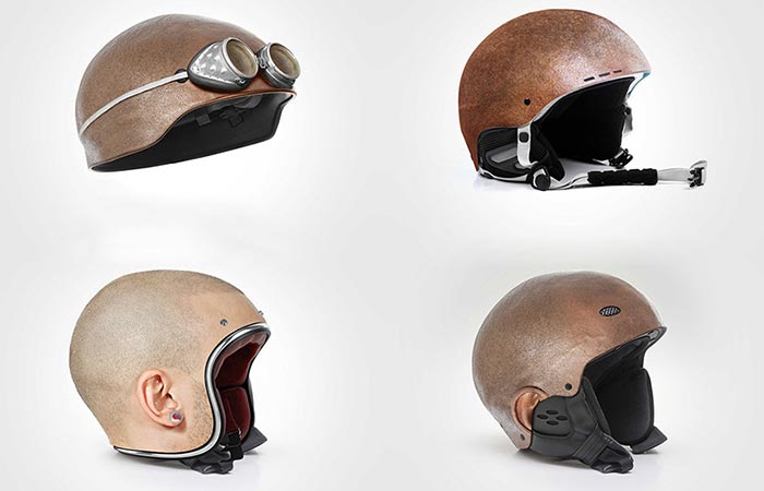 Human Head Helmets 4 models