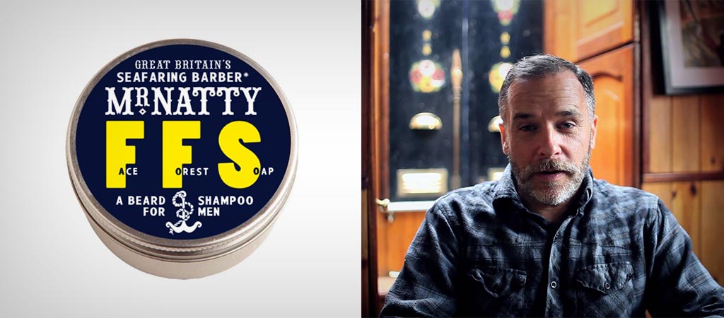 Mr. Natty's Face Forest Soap Beard Shampoo