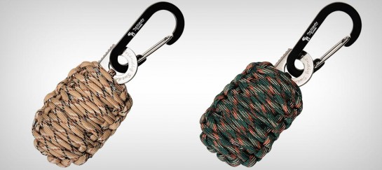 CARABINER ‘GRENADE’ SURVIVAL KIT WITH SHARP EYE KNIFE | BY THE FRIENDLY SWEDE