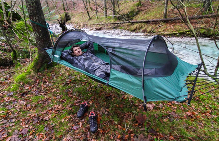 Lawson Blue Ride Tent And Hammock In-One