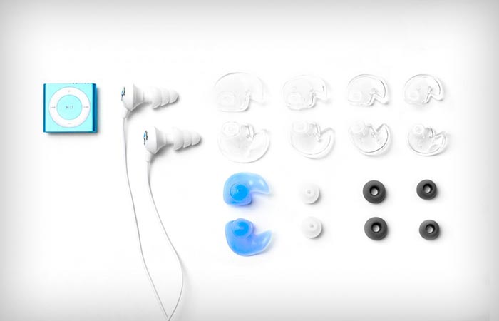 Swimbuds Sport & Underwater Audio iPod ear-bud types