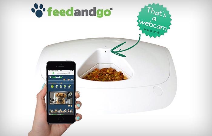 Feed and Go Wifi connectivity and webcam