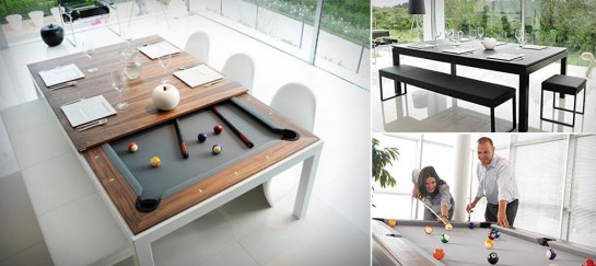 FUSION POOL AND DINING TABLE
