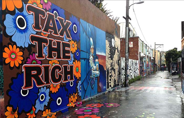 Clarion Alley murals tax the rich