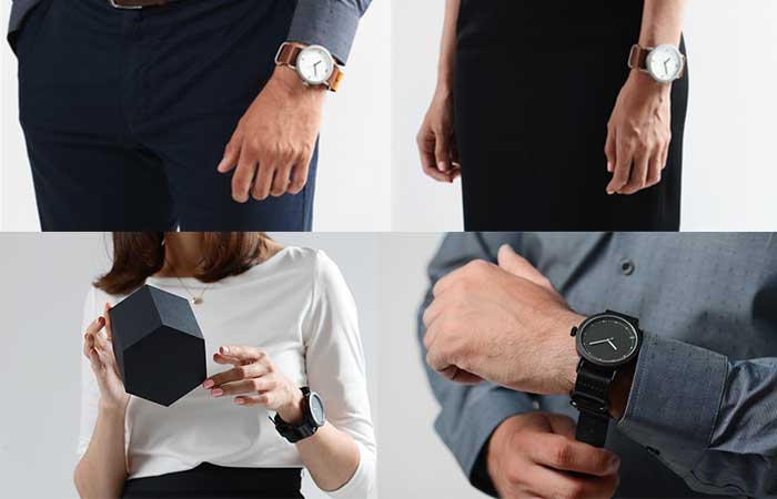 People wearing Divided by Zero watches