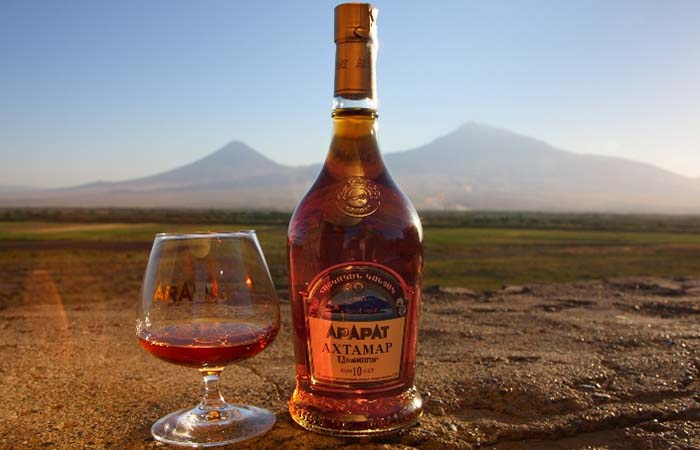 Ararat cognac Armenia