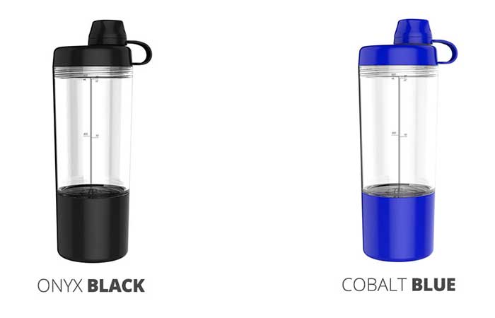 FuelshakerPro in Onyx Black and Cobalt Blue
