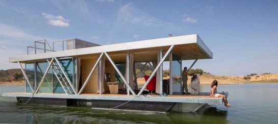 MODULAR FLOATING WEEKEND HOUSE | BY FRIDAY