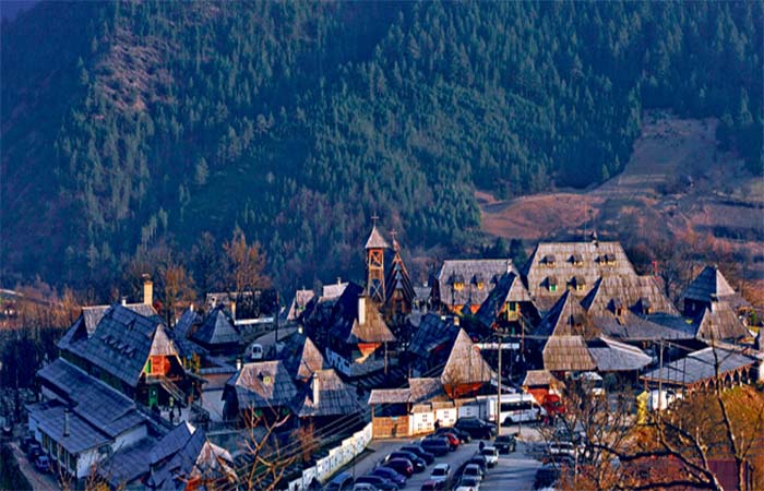 The view of Drvengrad