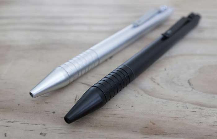 Black and silver Grafton EDC Pen