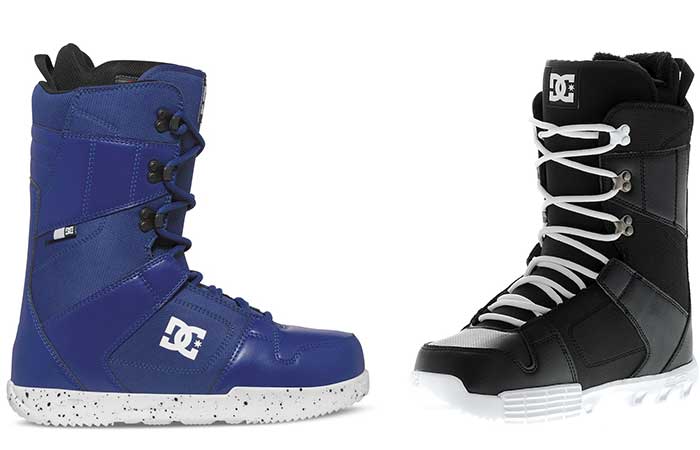 Men's Phase 15 Snowboard Boot By DC Shoes black and blue