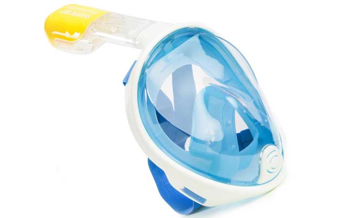 Seaview 180° Full-Face Snorkel Mask side view