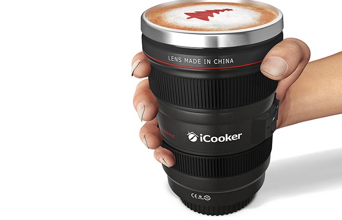 iCooker Camera Lens Thermos