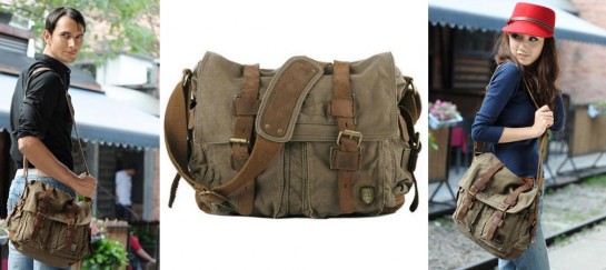 Military Style Messenger Bag | By Serbags