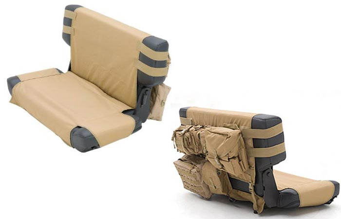 Smittybilt Tactical G.E.A.R. Rear Seat Covers