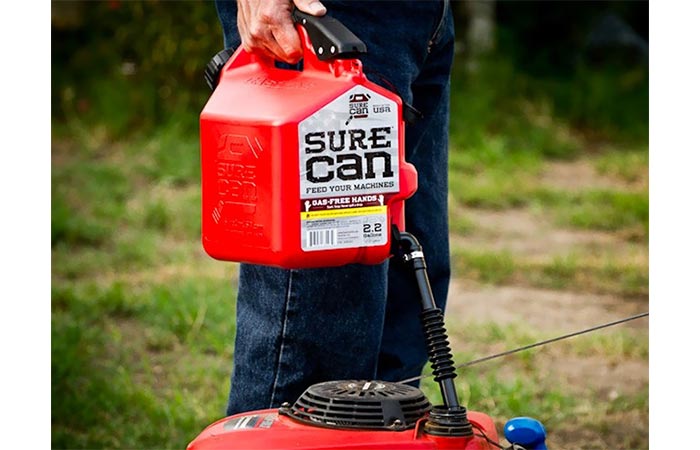 Using the Surecan Gas Can