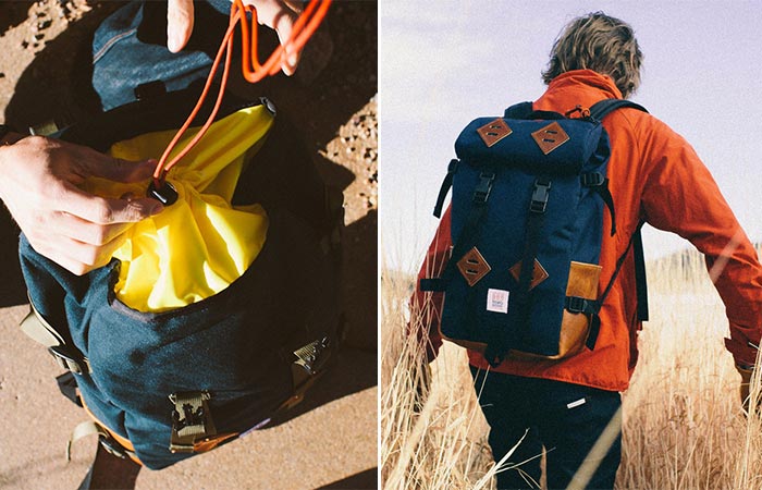 Closure on Topo Designs Klettersack Mountain Pack