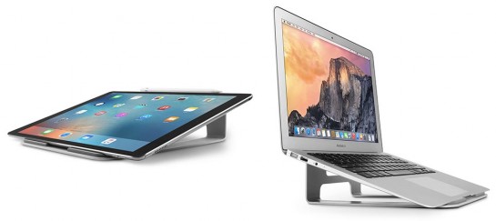 Twelve South ParcSlope | Hybrid Laptop Stand And Tablet Desktop Wedge