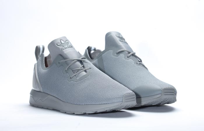 Adidas ZX Flux Adv Asym “Solid Grey” Running Shoes