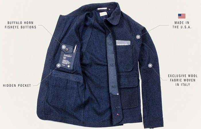 Apolis Wool Chore Jacket