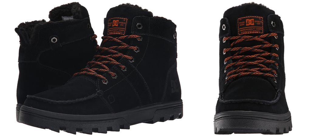 DC Men's Woodland Cold Weather Casual High Top Shoe Snow Boot 
