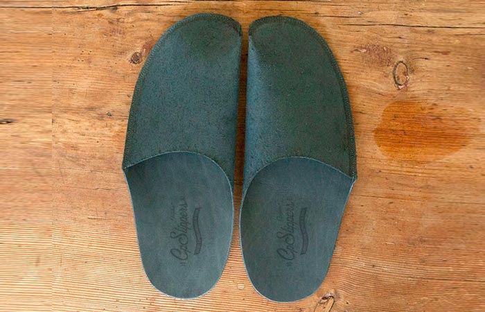 Luxurious Leather Slippers