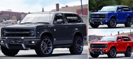 Ford Bronco Concept is Expected to Arrive in 2020