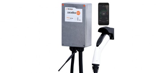 JuiceBox Pro 40A WiFi-equipped Plug-in Electric Vehicle Charger