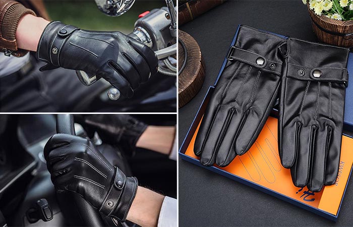 Kwesor Australian Lamb Leather Gloves