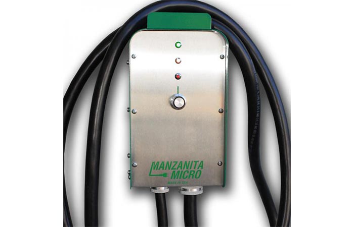 Manzanita Micro P3 Personal Power Port Grey And Green 