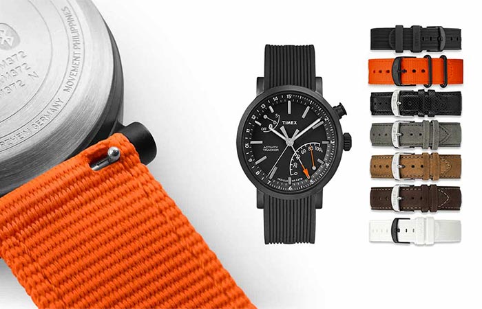 Different Strap Options For Timex Metropolitan Plus Activity Tracker
