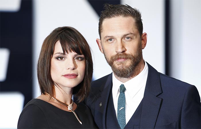 Tom Hardy with Charlotte Riley
