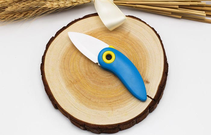 Bird Shaped Ceramic Folding Knife