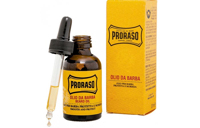 A Bottle Of Proraso Beard Oil