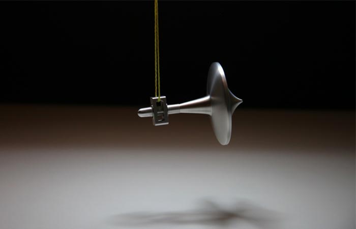 Spin Hanged From A String