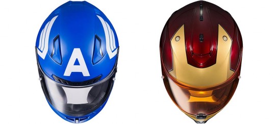 Team Captain America Or Team Iron Man | Collaboration Motorcycle Helmets