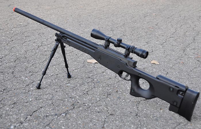 BBTac L96 Sniper Rifle on the ground