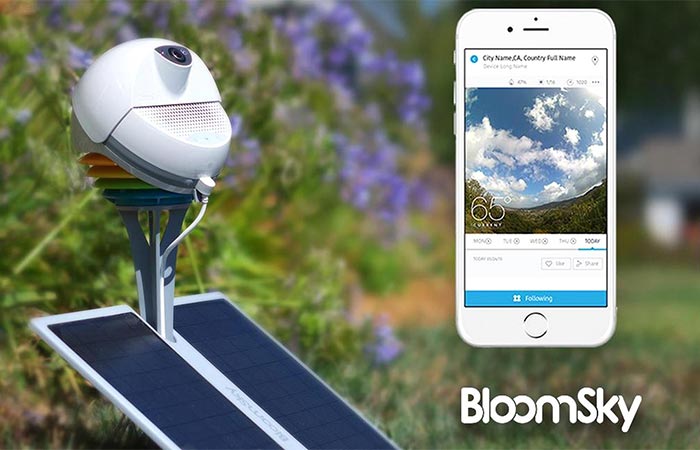 BloomSky With The App