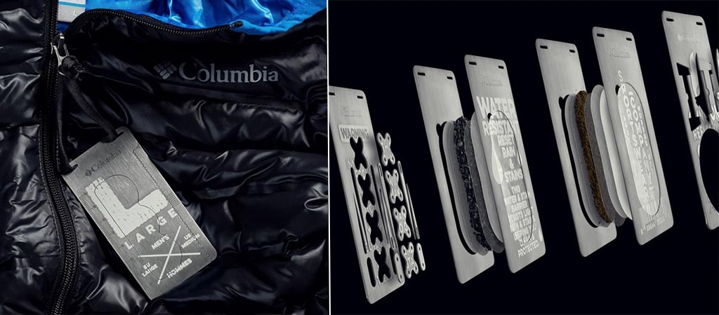 Columbia Turns Clothing Tags Into Survival Tools