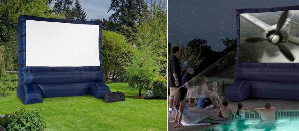 Gemmy 12 Ft Inflatable Deluxe Movie Screen