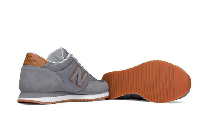 Grey New Balance MZ501 Ripple Sole Classic Sneakers