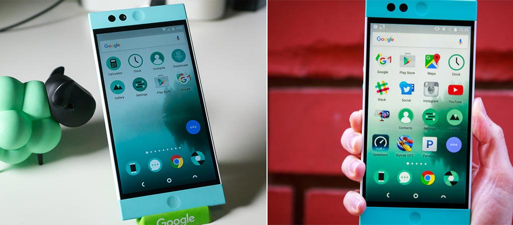 Two different shots of the Nextbit Robin