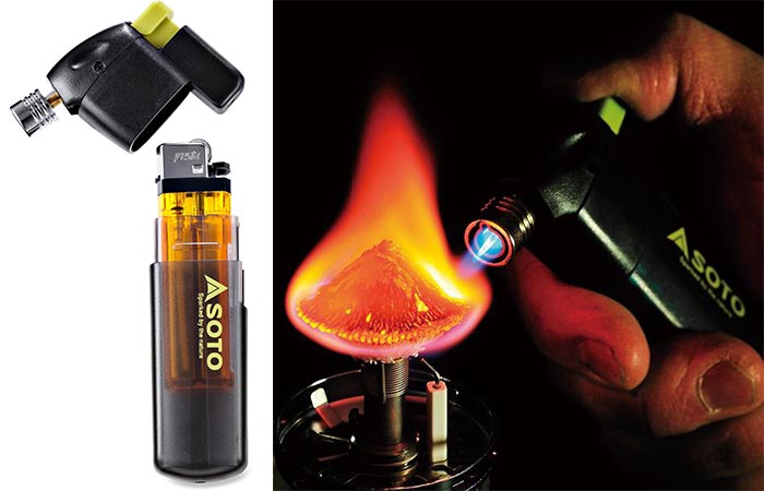 Lighting A Stove With Soto Pocket Torch