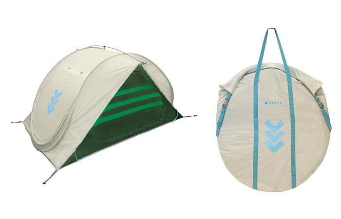 The Sierra Shack Tent Set Up And Folded