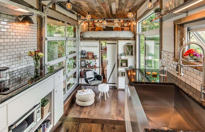 Alpha Tiny House A Look From The Kitchen